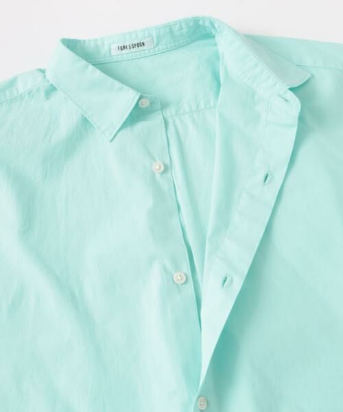 URBAN RESEARCH DOORS / アーバンリサーチ ドアーズ シャツ・ブラウス | FORK&SPOON　ガーメントダイロングスリーブシャツ | 詳細18