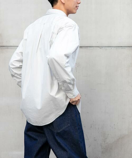 URBAN RESEARCH DOORS / アーバンリサーチ ドアーズ シャツ・ブラウス | FORK&SPOON　ガーメントダイロングスリーブシャツ | 詳細25