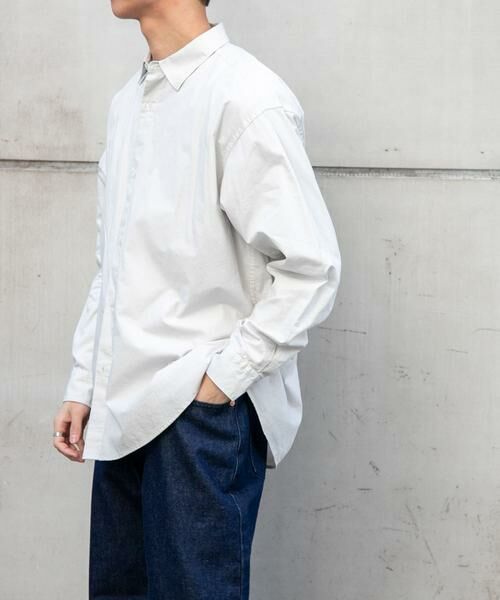 URBAN RESEARCH DOORS / アーバンリサーチ ドアーズ シャツ・ブラウス | FORK&SPOON　ガーメントダイロングスリーブシャツ | 詳細27