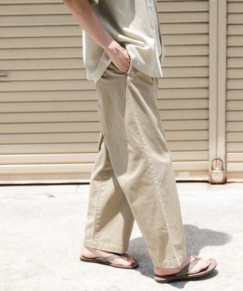 URBAN RESEARCH DOORS / アーバンリサーチ ドアーズ その他パンツ | FORK&SPOON　フレンチドリルピグメントチノパンツ | 詳細12