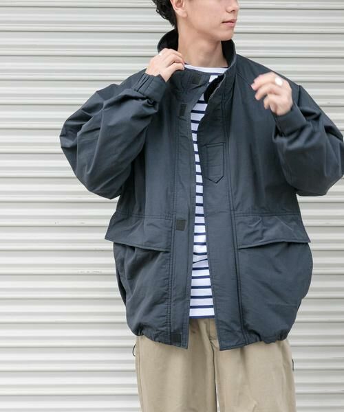 URBAN RESEARCH DOORS / アーバンリサーチ ドアーズ ブルゾン | FORK&SPOON　スタンドカラーブルゾン | 詳細5