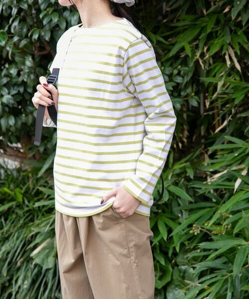 URBAN RESEARCH DOORS / アーバンリサーチ ドアーズ Tシャツ | FORK&SPOON　ボートネックボーダー | 詳細5