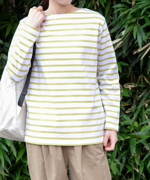URBAN RESEARCH DOORS / アーバンリサーチ ドアーズ Tシャツ | FORK&SPOON　ボートネックボーダー | 詳細6