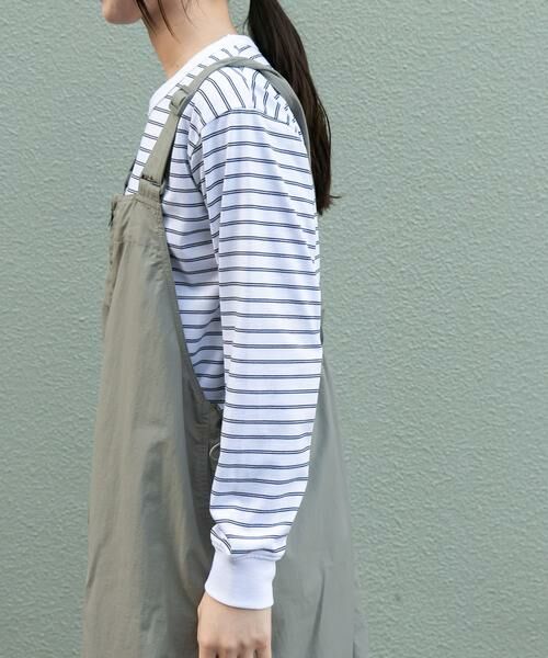 URBAN RESEARCH DOORS / アーバンリサーチ ドアーズ Tシャツ | FORK&SPOON　CAVEボーダーロングスリーブTシャツ | 詳細2