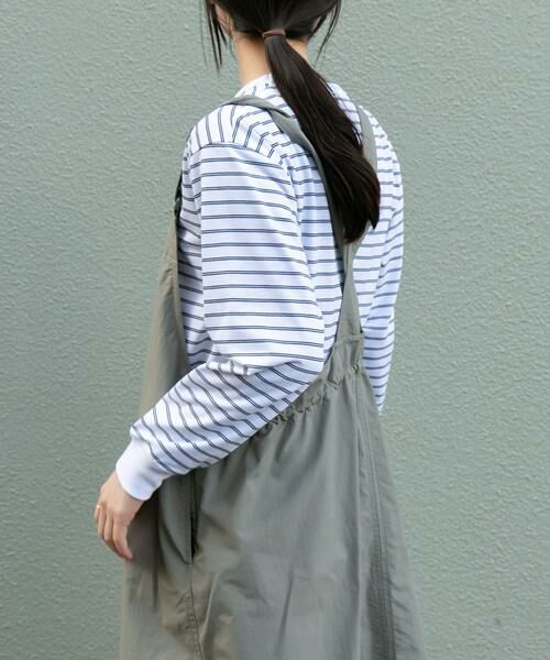 URBAN RESEARCH DOORS / アーバンリサーチ ドアーズ Tシャツ | FORK&SPOON　CAVEボーダーロングスリーブTシャツ | 詳細3