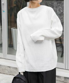 URBAN RESEARCH DOORS / アーバンリサーチ ドアーズ Tシャツ | FORK&SPOON　メッシュロングスリーブプルオーバー