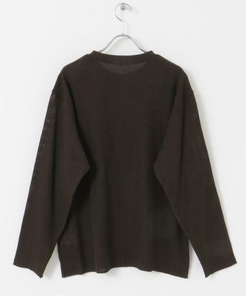 URBAN RESEARCH DOORS / アーバンリサーチ ドアーズ Tシャツ | FORK&SPOON　メッシュロングスリーブプルオーバー | 詳細7