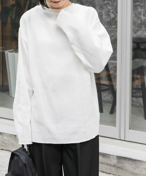 URBAN RESEARCH DOORS / アーバンリサーチ ドアーズ Tシャツ | FORK&SPOON　メッシュロングスリーブプルオーバー | 詳細11