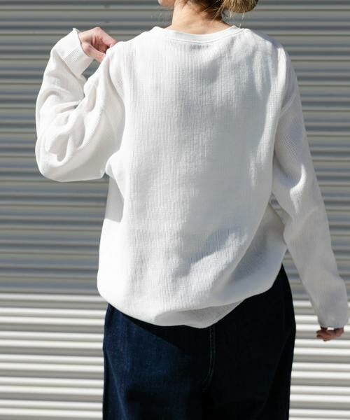 URBAN RESEARCH DOORS / アーバンリサーチ ドアーズ Tシャツ | FORK&SPOON　メッシュロングスリーブプルオーバー | 詳細20