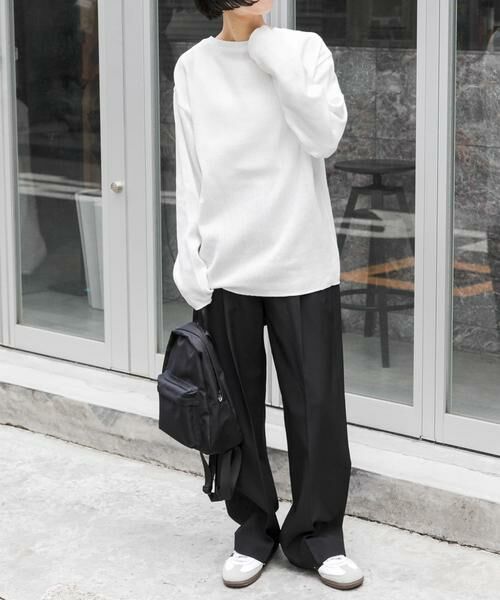 URBAN RESEARCH DOORS / アーバンリサーチ ドアーズ Tシャツ | FORK&SPOON　メッシュロングスリーブプルオーバー | 詳細17