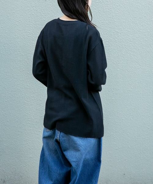 URBAN RESEARCH DOORS / アーバンリサーチ ドアーズ Tシャツ | FORK&SPOON　メッシュロングスリーブプルオーバー | 詳細29