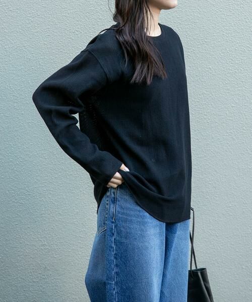 URBAN RESEARCH DOORS / アーバンリサーチ ドアーズ Tシャツ | FORK&SPOON　メッシュロングスリーブプルオーバー | 詳細30