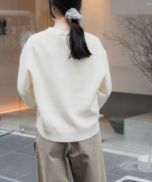 URBAN RESEARCH DOORS / アーバンリサーチ ドアーズ カーディガン・ボレロ | FORK&SPOON　ダブルフェイスVネックカーディガン | 詳細28