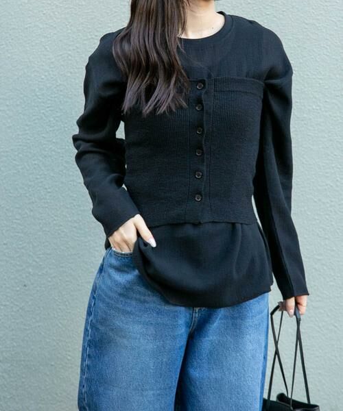 URBAN RESEARCH DOORS / アーバンリサーチ ドアーズ ベスト | FORK&SPOON　ニットビスチェ | 詳細8