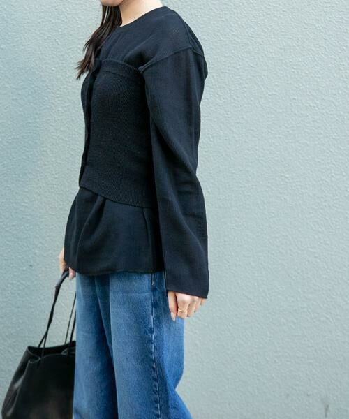 URBAN RESEARCH DOORS / アーバンリサーチ ドアーズ ベスト | FORK&SPOON　ニットビスチェ | 詳細9