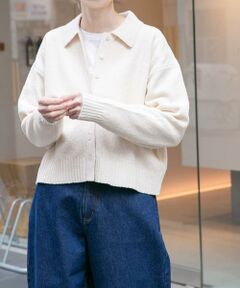 URBAN RESEARCH DOORS / アーバンリサーチ ドアーズ カーディガン・ボレロ | FORK&SPOON　カノコニットカーディガン