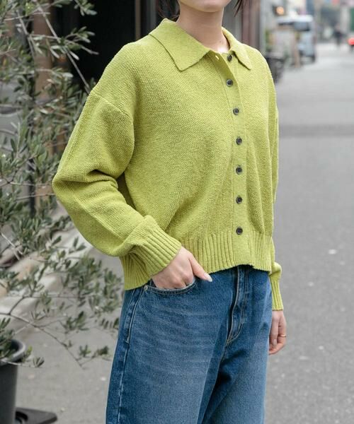 URBAN RESEARCH DOORS / アーバンリサーチ ドアーズ カーディガン・ボレロ | FORK&SPOON　カノコニットカーディガン | 詳細5