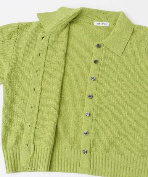 URBAN RESEARCH DOORS / アーバンリサーチ ドアーズ カーディガン・ボレロ | FORK&SPOON　カノコニットカーディガン | 詳細8