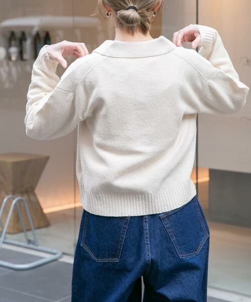 URBAN RESEARCH DOORS / アーバンリサーチ ドアーズ カーディガン・ボレロ | FORK&SPOON　カノコニットカーディガン | 詳細14