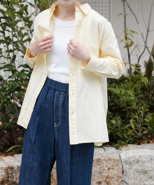 URBAN RESEARCH DOORS / アーバンリサーチ ドアーズ シャツ・ブラウス | FORK&SPOON　ガーメントダイロングスリーブシャツ | 詳細1