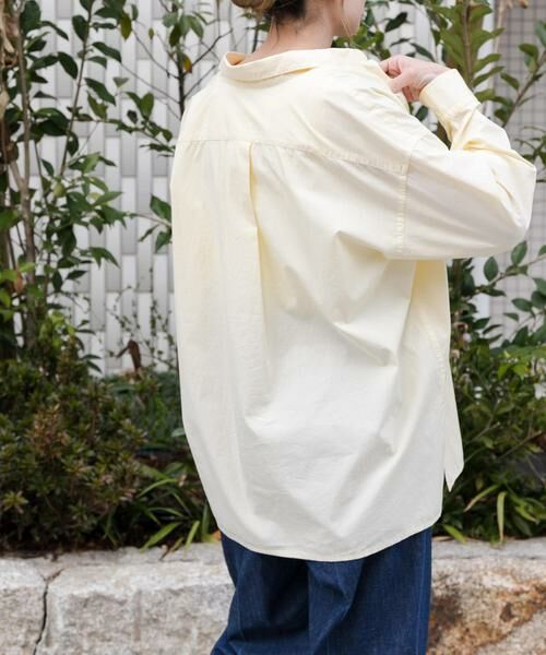 URBAN RESEARCH DOORS / アーバンリサーチ ドアーズ シャツ・ブラウス | FORK&SPOON　ガーメントダイロングスリーブシャツ | 詳細5
