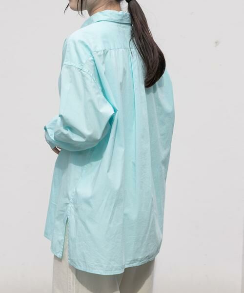 URBAN RESEARCH DOORS / アーバンリサーチ ドアーズ シャツ・ブラウス | FORK&SPOON　ガーメントダイロングスリーブシャツ | 詳細11