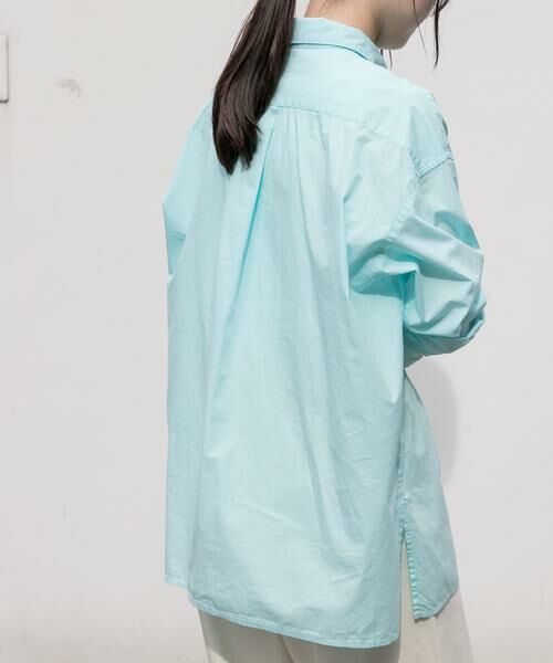 URBAN RESEARCH DOORS / アーバンリサーチ ドアーズ シャツ・ブラウス | FORK&SPOON　ガーメントダイロングスリーブシャツ | 詳細13