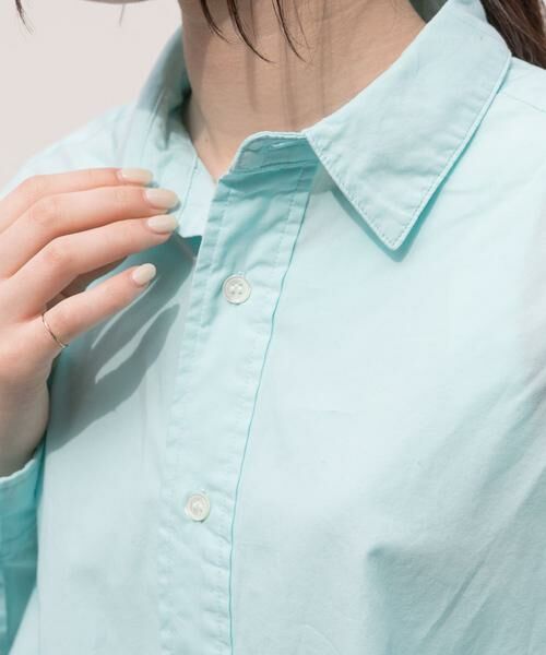 URBAN RESEARCH DOORS / アーバンリサーチ ドアーズ シャツ・ブラウス | FORK&SPOON　ガーメントダイロングスリーブシャツ | 詳細15