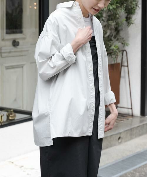 URBAN RESEARCH DOORS / アーバンリサーチ ドアーズ シャツ・ブラウス | FORK&SPOON　ガーメントダイロングスリーブシャツ | 詳細29