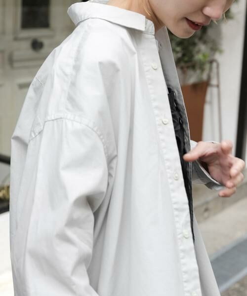 URBAN RESEARCH DOORS / アーバンリサーチ ドアーズ シャツ・ブラウス | FORK&SPOON　ガーメントダイロングスリーブシャツ | 詳細30