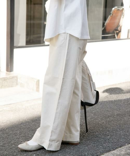 URBAN RESEARCH DOORS / アーバンリサーチ ドアーズ その他パンツ | FORK&SPOON フレンチドリルピグメントチノパンツ | 詳細11