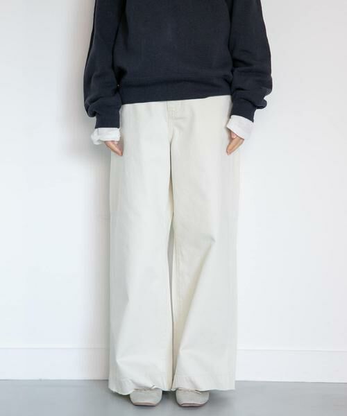 URBAN RESEARCH DOORS / アーバンリサーチ ドアーズ その他パンツ | FORK&SPOON フレンチドリルピグメントチノパンツ | 詳細25