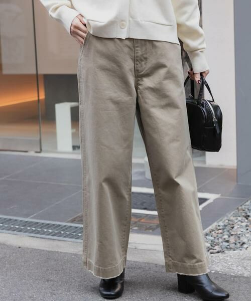 URBAN RESEARCH DOORS / アーバンリサーチ ドアーズ その他パンツ | FORK&SPOON フレンチドリルピグメントチノパンツ | 詳細29