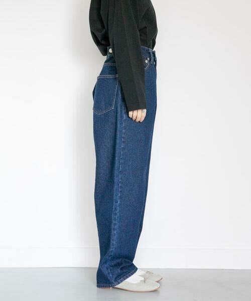 URBAN RESEARCH DOORS / アーバンリサーチ ドアーズ デニムパンツ | FORK&SPOON JFデニムルーズテーパードパンツ | 詳細10