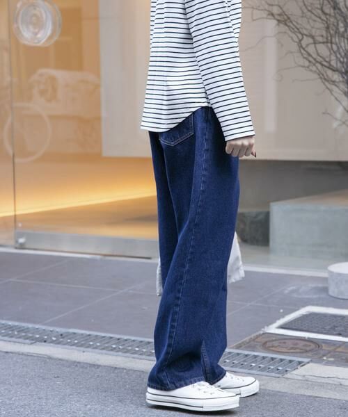 URBAN RESEARCH DOORS / アーバンリサーチ ドアーズ デニムパンツ | FORK&SPOON JFデニムルーズテーパードパンツ | 詳細18