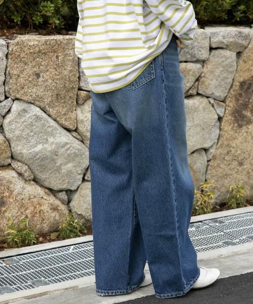 URBAN RESEARCH DOORS / アーバンリサーチ ドアーズ デニムパンツ | FORK&SPOON JFデニムワイドテーパードパンツ | 詳細11