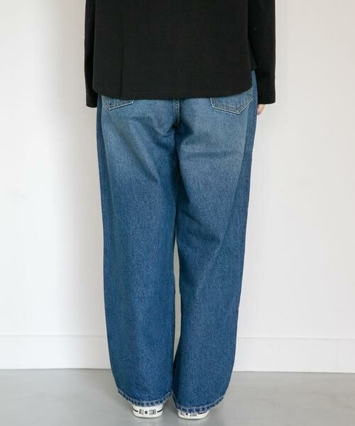 URBAN RESEARCH DOORS / アーバンリサーチ ドアーズ デニムパンツ | FORK&SPOON JFデニムワイドテーパードパンツ | 詳細15