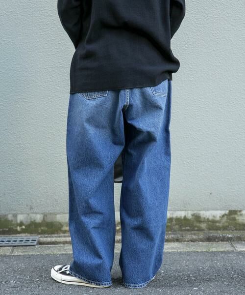 URBAN RESEARCH DOORS / アーバンリサーチ ドアーズ デニムパンツ | FORK&SPOON JFデニムワイドテーパードパンツ | 詳細6
