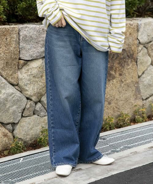 URBAN RESEARCH DOORS / アーバンリサーチ ドアーズ デニムパンツ | FORK&SPOON JFデニムワイドテーパードパンツ | 詳細8