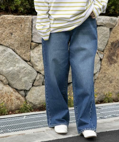 URBAN RESEARCH DOORS / アーバンリサーチ ドアーズ デニムパンツ | FORK&SPOON JFデニムワイドテーパードパンツ | 詳細9