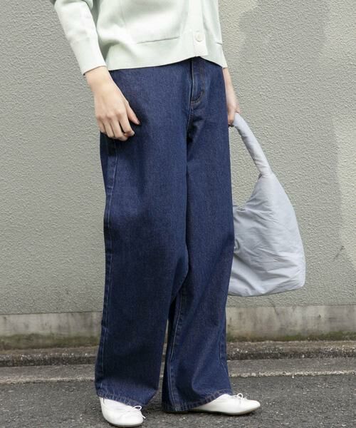 URBAN RESEARCH DOORS / アーバンリサーチ ドアーズ デニムパンツ | FORK&SPOON JFデニムワイドテーパードパンツ | 詳細30