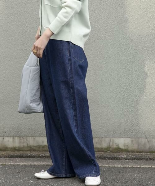 URBAN RESEARCH DOORS / アーバンリサーチ ドアーズ デニムパンツ | FORK&SPOON JFデニムワイドテーパードパンツ | 詳細29