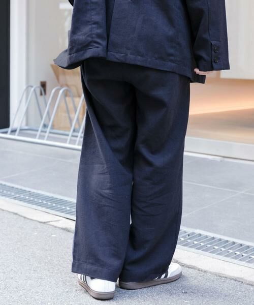URBAN RESEARCH DOORS / アーバンリサーチ ドアーズ その他パンツ | FORK&SPOON　ヘンプ混イージーパンツ | 詳細3