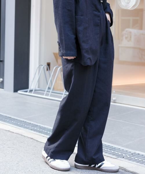 URBAN RESEARCH DOORS / アーバンリサーチ ドアーズ その他パンツ | FORK&SPOON　ヘンプ混イージーパンツ | 詳細5