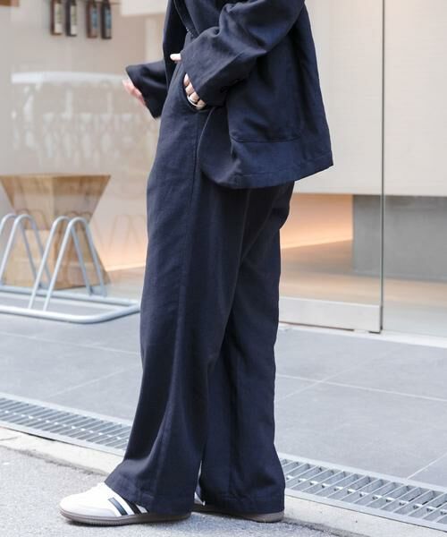 URBAN RESEARCH DOORS / アーバンリサーチ ドアーズ その他パンツ | FORK&SPOON　ヘンプ混イージーパンツ | 詳細6