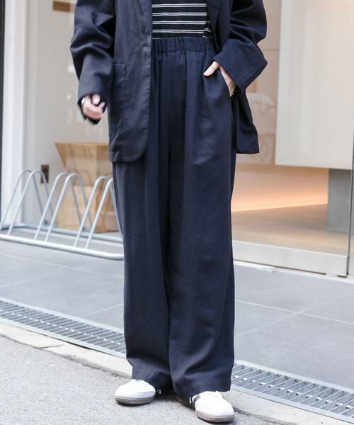 URBAN RESEARCH DOORS / アーバンリサーチ ドアーズ その他パンツ | FORK&SPOON　ヘンプ混イージーパンツ | 詳細7