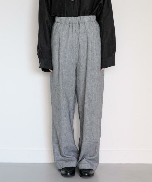 URBAN RESEARCH DOORS / アーバンリサーチ ドアーズ その他パンツ | FORK&SPOON　ヘンプ混イージーパンツ | 詳細22