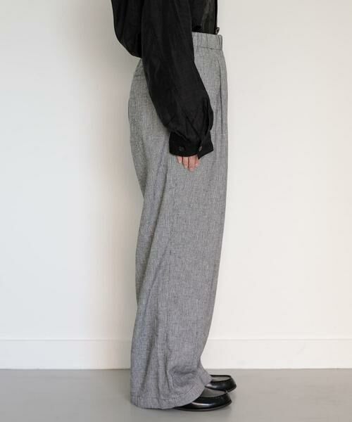 URBAN RESEARCH DOORS / アーバンリサーチ ドアーズ その他パンツ | FORK&SPOON　ヘンプ混イージーパンツ | 詳細23