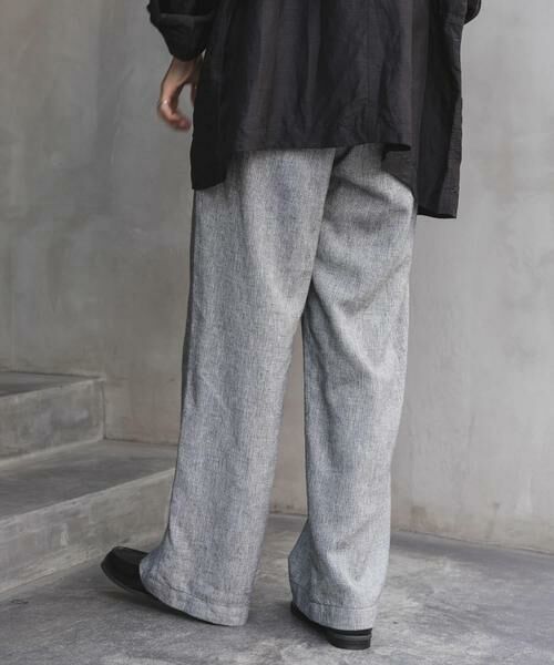 URBAN RESEARCH DOORS / アーバンリサーチ ドアーズ その他パンツ | FORK&SPOON　ヘンプ混イージーパンツ | 詳細13