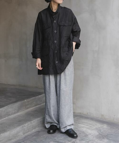 URBAN RESEARCH DOORS / アーバンリサーチ ドアーズ その他パンツ | FORK&SPOON　ヘンプ混イージーパンツ | 詳細15